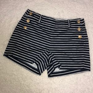J.crew factory sailor high wasted shorts